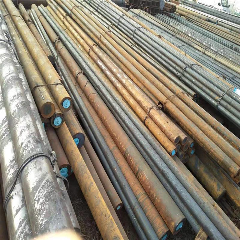 42crmo合金圆钢发动机圆钢零件切割现货地脚螺栓制造用实心转动