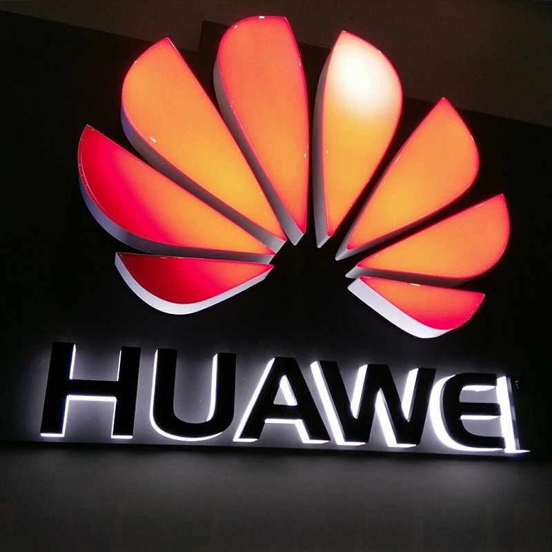 不锈钢树脂迷你发光字led招牌门头字制作金属亚克力商场广告字