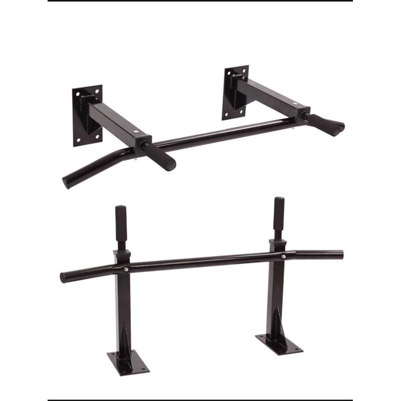 引体向上器墙壁面打孔单杠家庭室内双杆吊环拉绳沙袋家庭健身器材