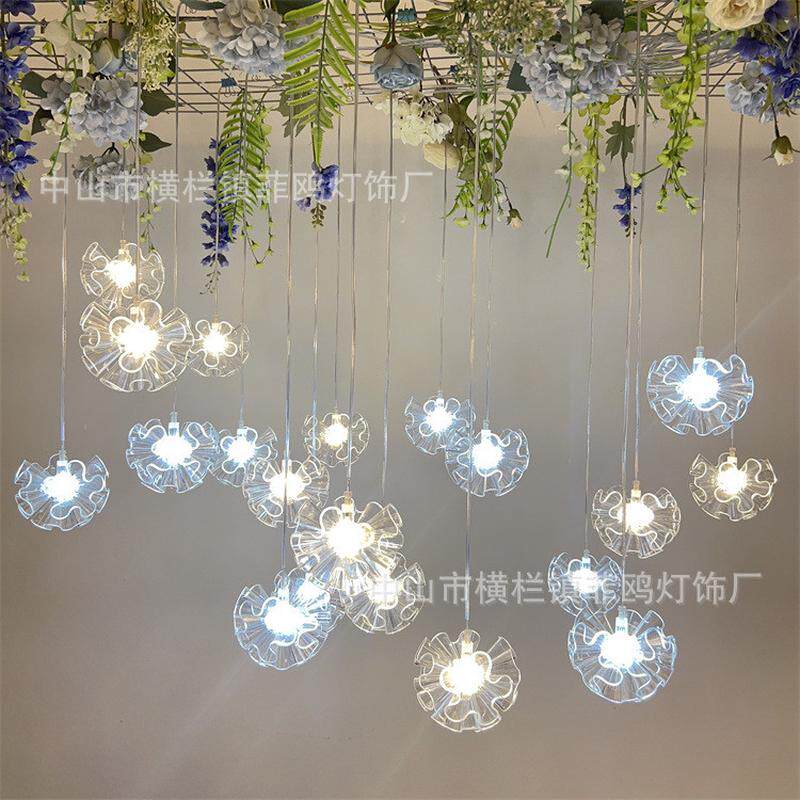 新款10头亚克力布置花球吊灯婚礼场地绣氛围装饰灯水晶婚礼堂吊顶,节庆用品/礼品,拉花,淘宝优惠券,粉丝福利购,淘宝优惠卷