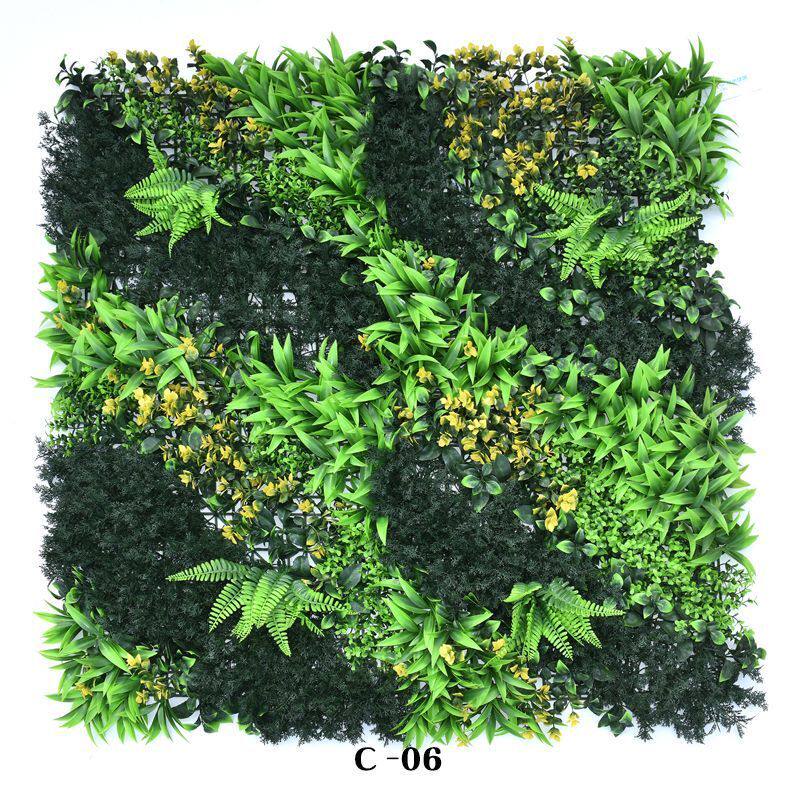 仿真绿植墙面装饰塑料防真假草坪室内外绿植花墙背景墙仿真植物墙