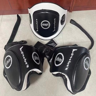 热销靶泰拳腰靶自由搏击训练格斗护腰护胸胸拳击拳击运动训练大腿