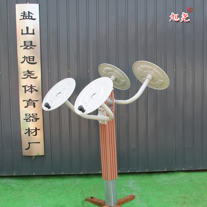 机健身器材新农村广场舞塑木小区秀场器械室外双位漫步塑木会所