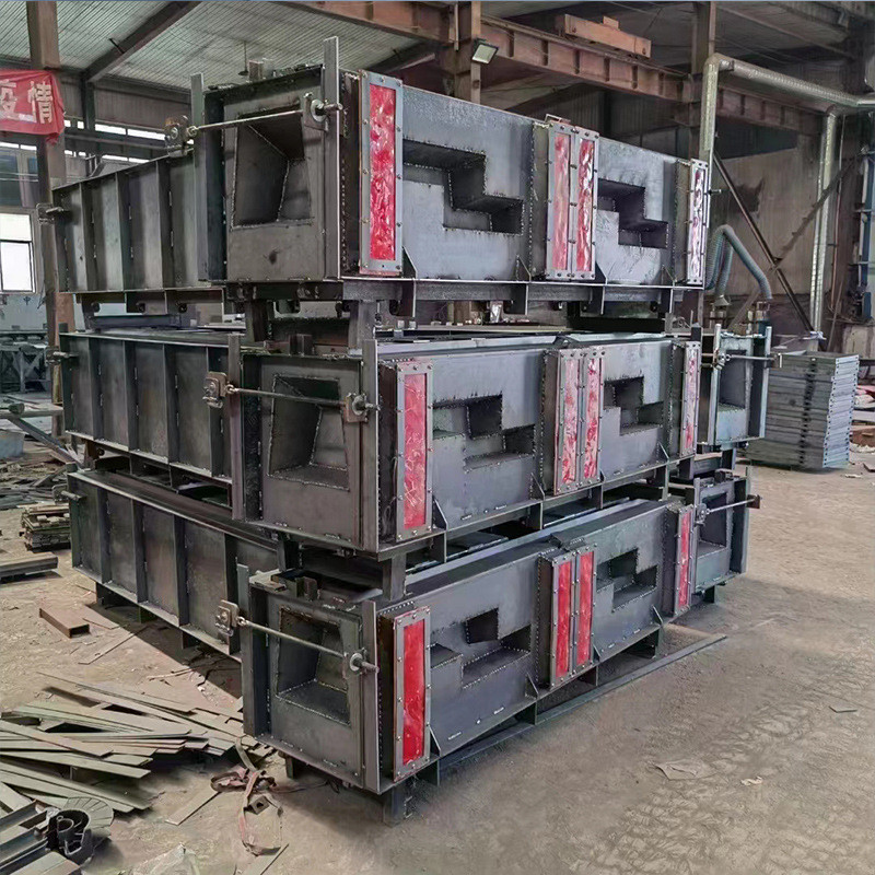 批发河道护坡模具阶梯式生态护坡模具钢模具预制式河道护坡模具