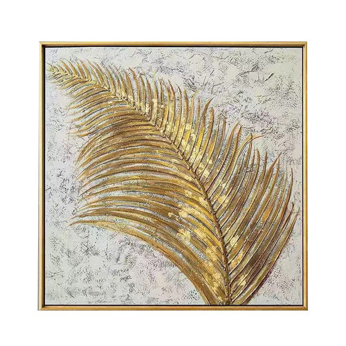 客厅三联装饰画现代轻奢手绘油画餐厅挂画卧室壁画沙发背景墙画