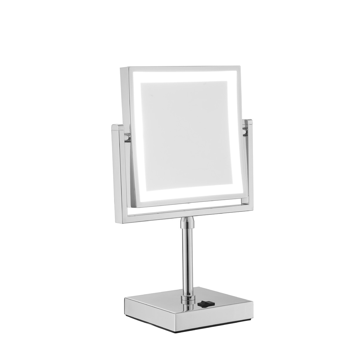 酒店公主化妆镜欧式镜子双面梳妆镜便携台式镜浴室美容镜3倍放大