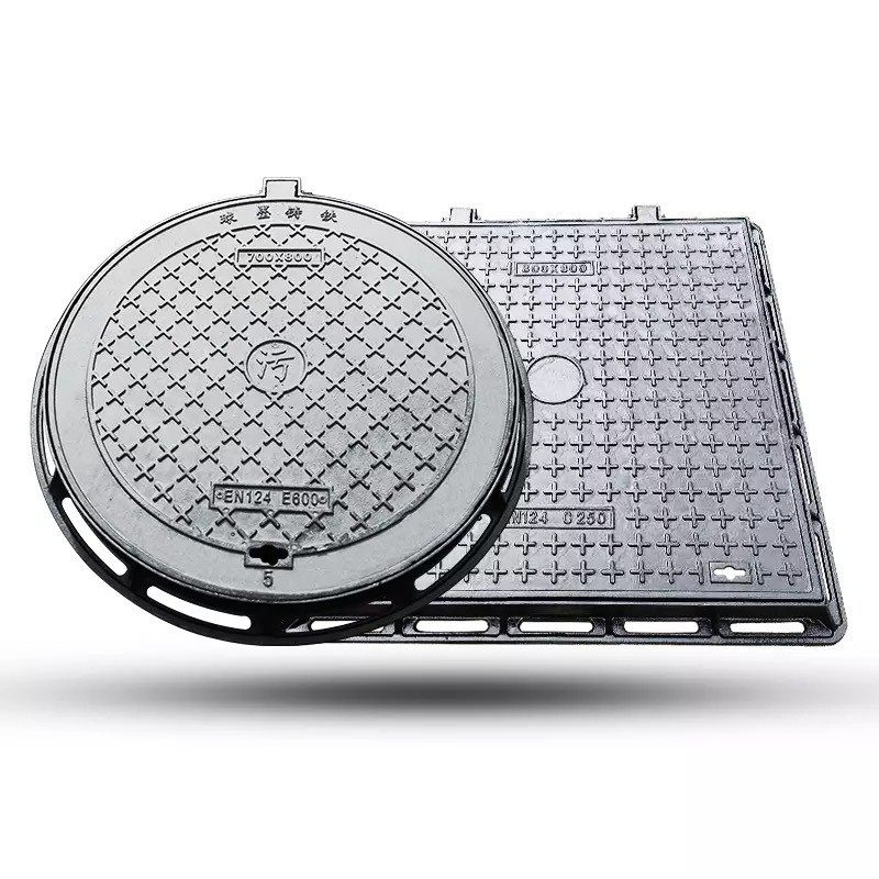 厂家现货球墨铸铁井盖雨水下水道圆形700井盖市政井盖卡簧式井盖,基础建材,排水沟槽/盖板,淘宝优惠券,粉丝福利购,淘宝优惠卷