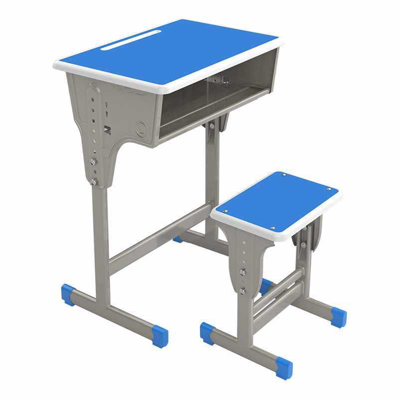 课桌椅中小学生厂家直销学校单双人培训辅导补习班家用写字桌教室