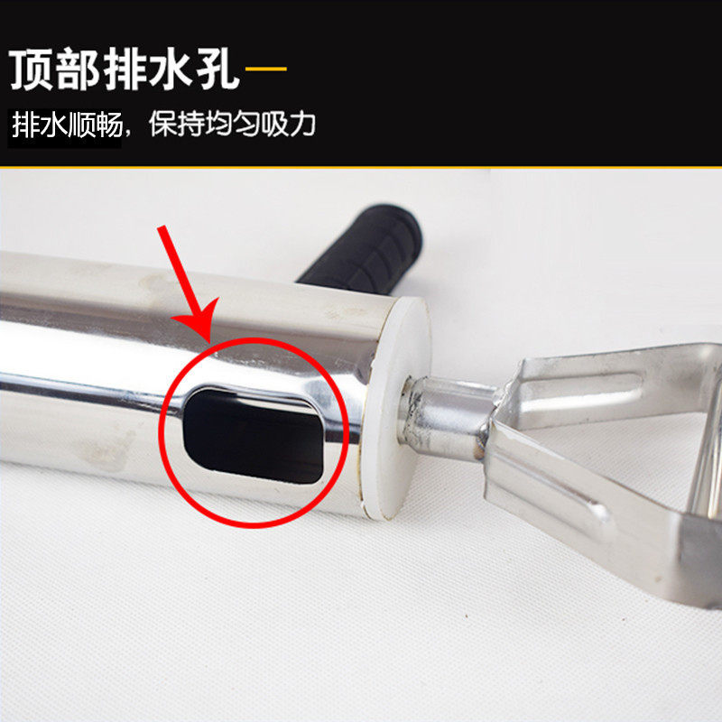赶海抽虾器现货批发不锈钢吸虾工具赶海吸海肠筒蛤蜊沙虫沙滩器