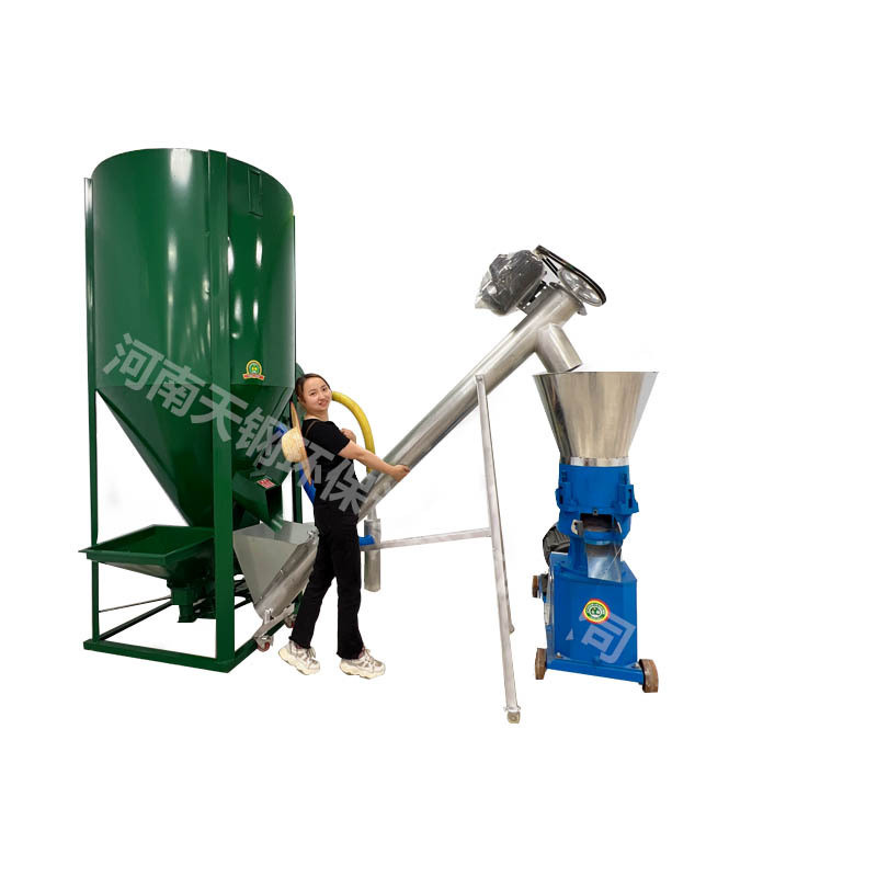 饲料颗粒机牛羊造粒机猪兔颗粒饲料机家用秸秆鸡鸭饲料机械