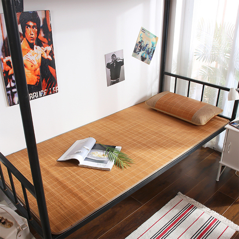 qd4d凉席床垫两用单件竹席大床透气凉席藤席寝室上下铺草席榻榻米