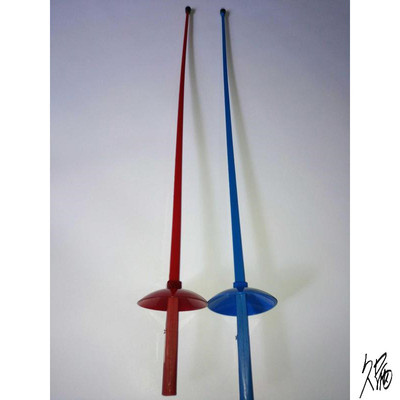 儿童击剑器材儿童训练塑料感应剑打到对方会有鸣叫声