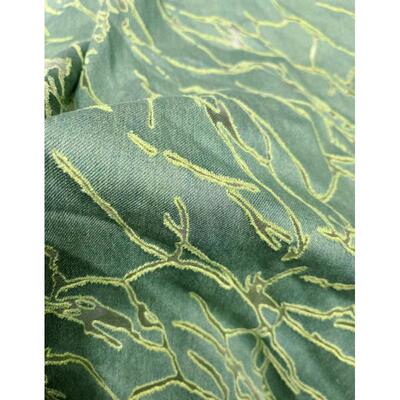 源头厂家彩色镂空烧服装面料烂花牛仔面料休闲时尚花烧花4547#