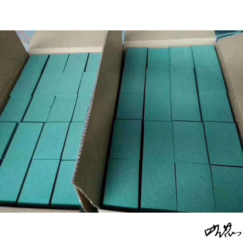 花泥固定器仿真婚花店车花艺绿植大块海绵花器高密度花店方形材料