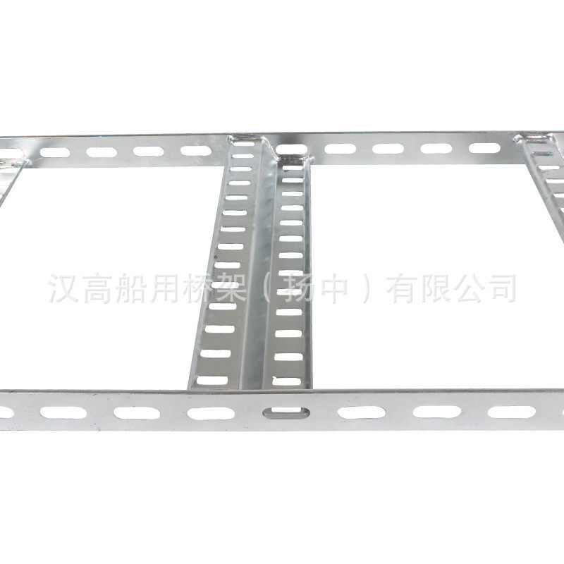 定制船用托架热镀锌hrze电缆船用双面托架梯式船舶桥架加工