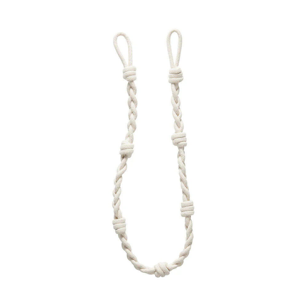 定制85cm涤纶打结及球窗饰批发家纺家饰窗帘门帘挂配件窗帘绑带