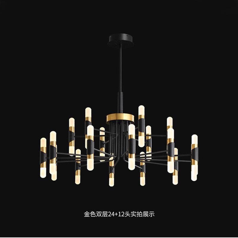 2021新款北欧后现代吊灯客厅灯LED流星雨萤火虫卧室餐厅吊灯