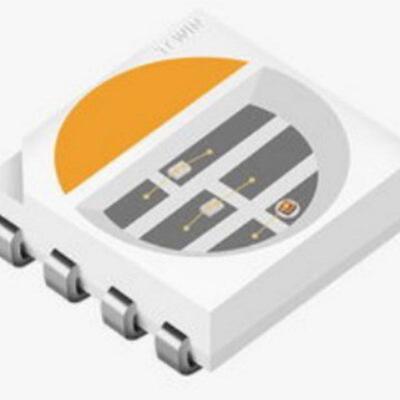 热销2835rgbrgb6脚0.20.6w高亮全彩灯珠红绿蓝氛围光源