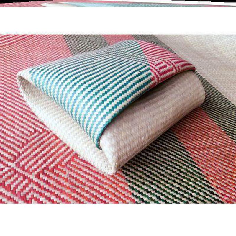 26x8纯手工竹席老款草席编织传统草席天然折叠肇庆席老式蒲草草席