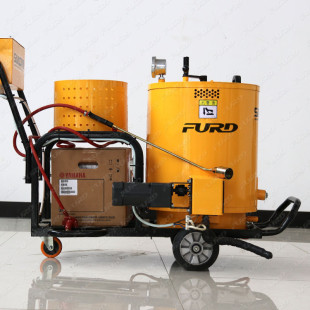 沥青路面灌缝机小型60L手推灌缝机智能温控裂缝修补机100升灌缝机