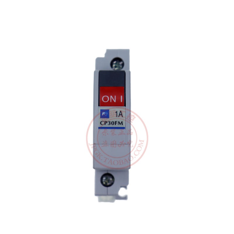 原装富士电路保护断路器CP30FM-1P001D空气开关1P1A带延迟模块
