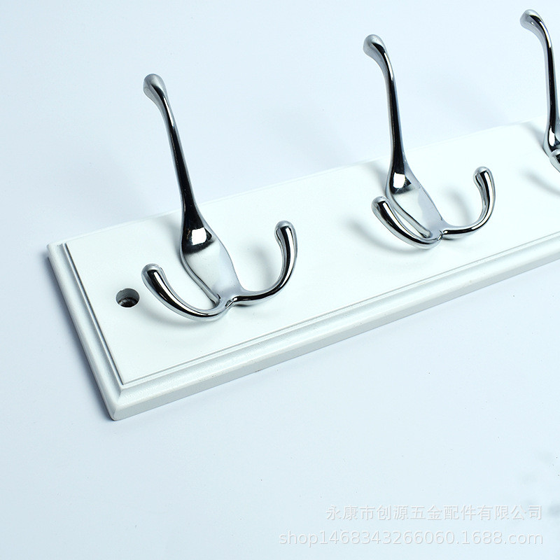 衣服挂钩墙壁墙上挂衣架衣勾衣帽壁挂衣柜排钩墙面试衣间挂衣钩