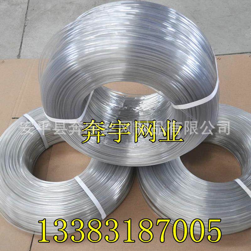 现货供应2毫米3毫米4毫米黑色聚酯托膜线高强度压幕塑钢线