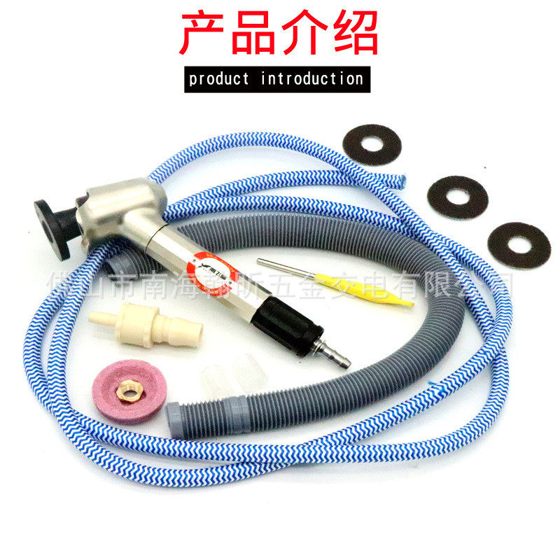 海飞鲨dn调速气动打磨机迷你风动抛光机90度直角45风磨修边弯头笔