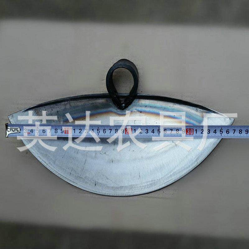 厂家批发扇形锄头园林除草农用工程工具跑江湖不锈钢锄头