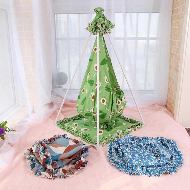 热销创意宠物吊篮吊床秋千猫咪挂窝四季通用悬批发猫窝狗窝挂式