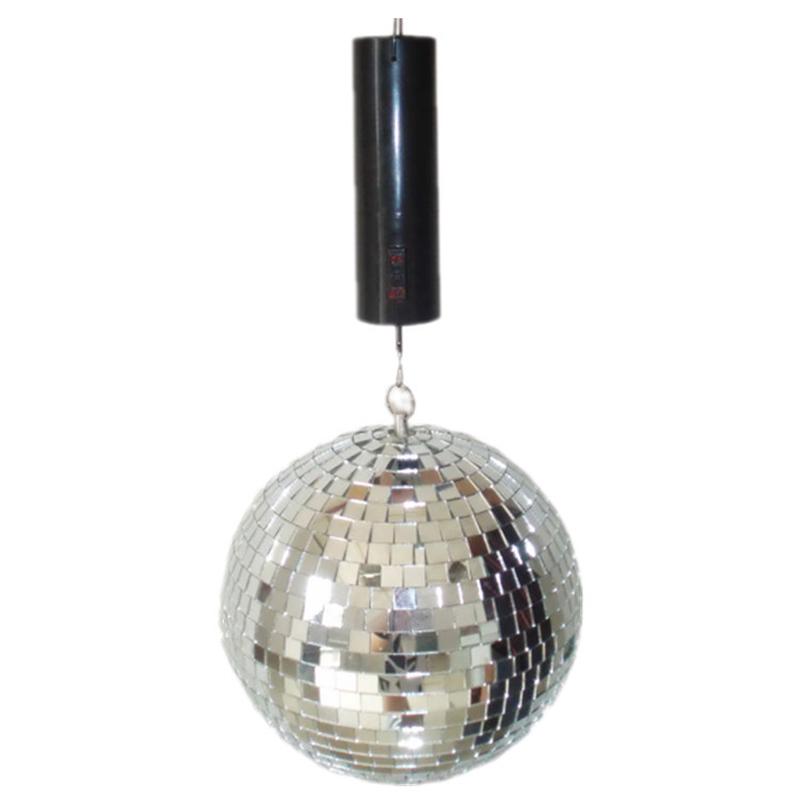 热销8寸橱窗手电筒马达反射境面球玻璃球设计家庭装饰旋转舞台灯