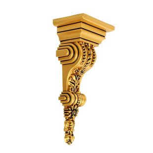 m3no批发东阳木雕欧式柱头雕花柱头梁托罗马柱头垭口过道装饰石膏