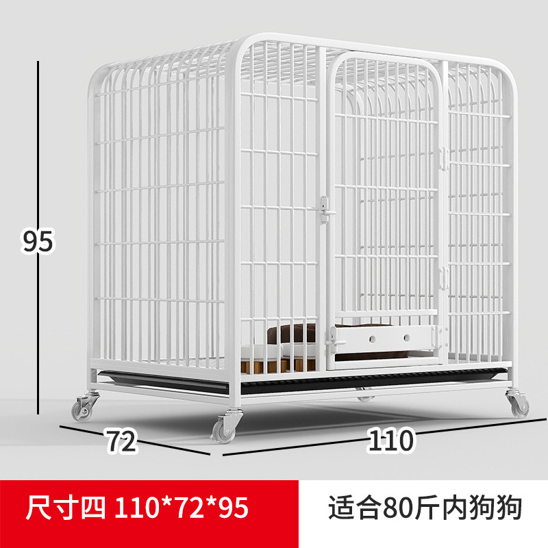 折叠批发方管宠物狗笼子小中大型犬厂家笼组装笼家用宠物店用狗笼