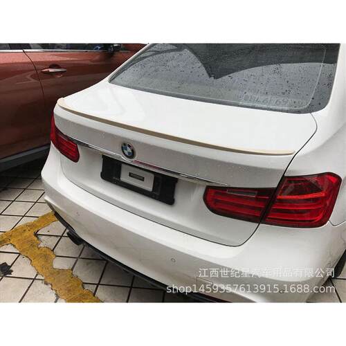 热销适用于f30美版压尾翼新3系美版压尾翼顶翼f30/f32/f35尾翼改