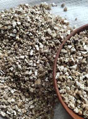 厂家供应银白色蛭石3-6蛭扦插无土栽培大颗粒育苗石粉