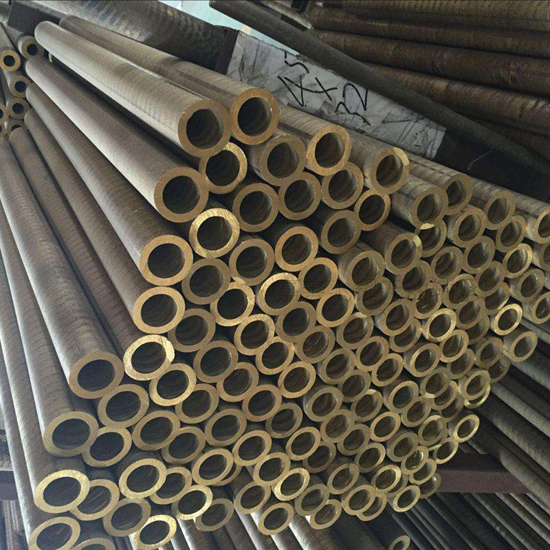 厂家切割黄铜管导热薄壁h62高多口径锡青螺纹铜管折弯加工