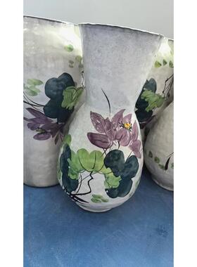 景德镇手工陶瓷花瓶花盆客厅插花摆设花器绿植家居水培瓷器摆件