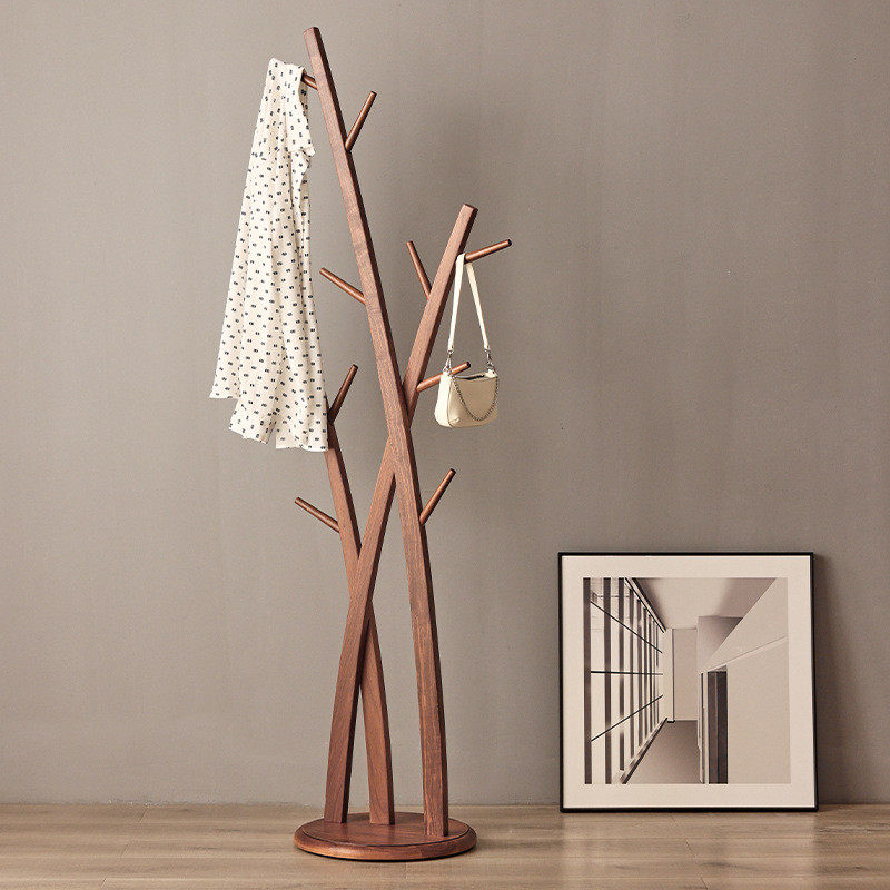 黑胡桃木衣帽架衣架落地卧室实木玄关客厅用树杈挂衣架不占空间,畜牧/养殖物资,特种养殖设备,淘宝优惠券,粉丝福利购,淘宝优惠卷