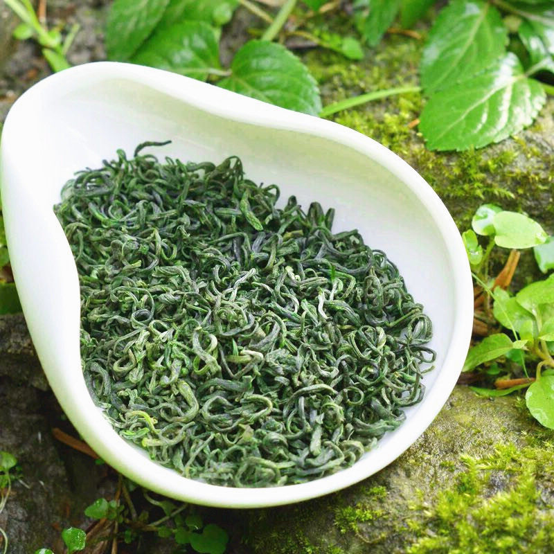 新日期绿茶茶叶天柱山弦月散装500g浓香型安徽安庆潜山彭河炒青20