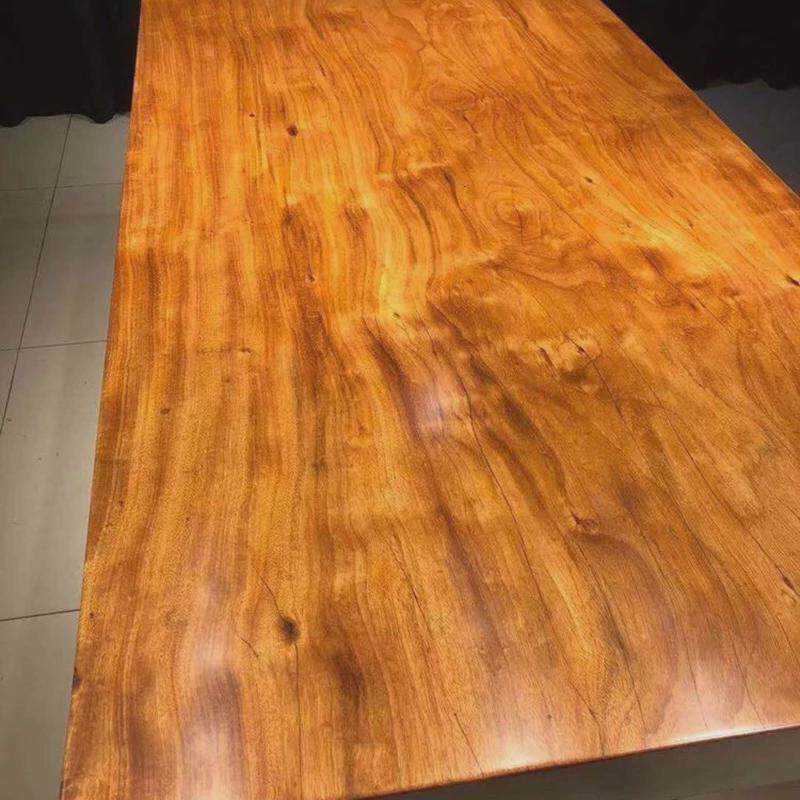 中式家具木板核桃木大板200*90*10实木核桃古典茶桌