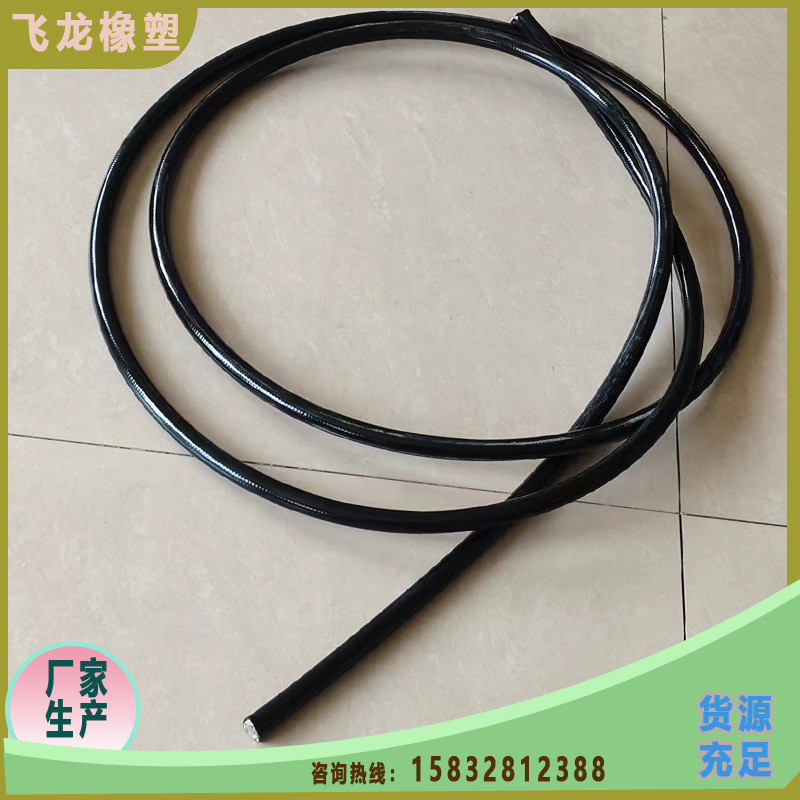 耐磨钢丝增强尼龙树脂管高压缠绕尼龙树脂管双层管编织树脂纤维