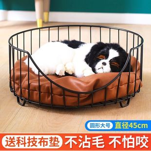 通用夏天凉窝猫窝狗狗床可拆洗防潮泰迪博美小型犬狗狗窝 狗窝四季