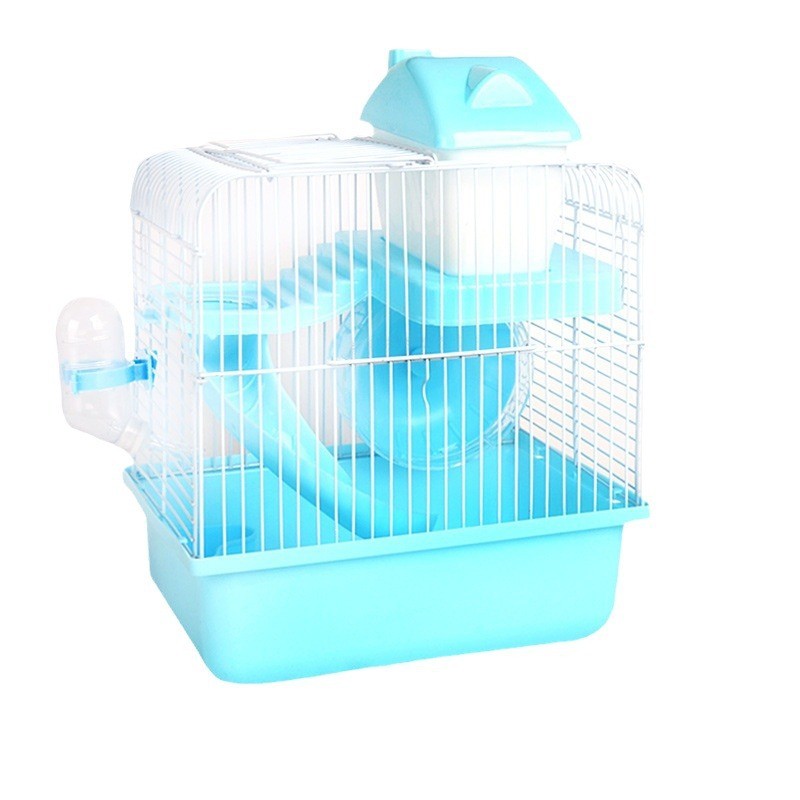 仓鼠笼子 厂家直销 双层玩具豪华 仓鼠用品别墅 园笼鼠小田仓鼠窝