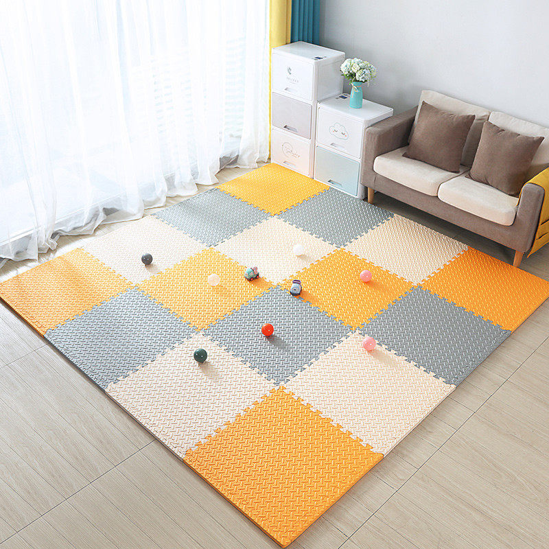 儿童爬行垫拼图泡沫地垫家用隔音海绵铺地板垫卧室宝宝拼接爬爬垫,居家布艺,家用脚垫,淘宝优惠券,粉丝福利购,淘宝优惠卷