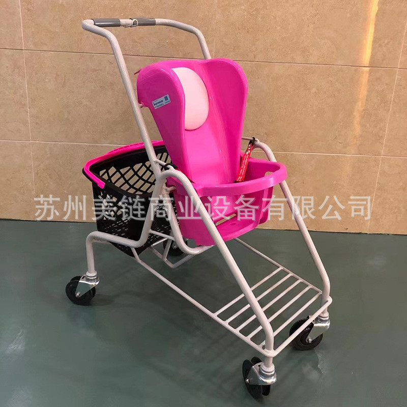现货促销价供货盒童车鲜生超市儿童手推车机场幼儿车儿马