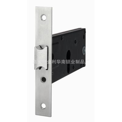 华南单铝合金门锁体c-7065-b大单舌锁体断桥铝门舌塑钢阳台门锁