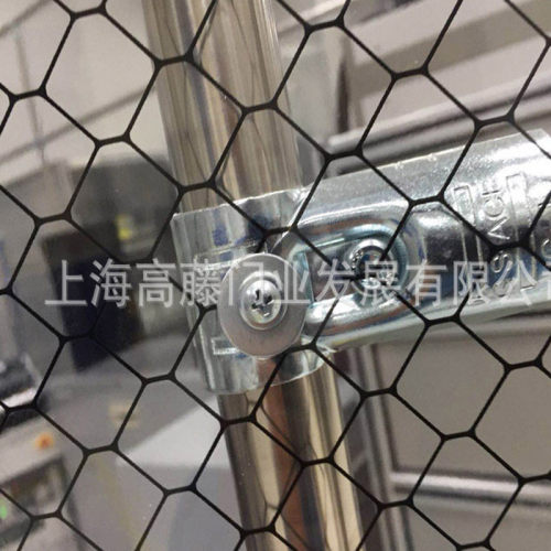 热销防静电黑色透明(全黑)厂家网格帘静电膜足长足厚无粉批发