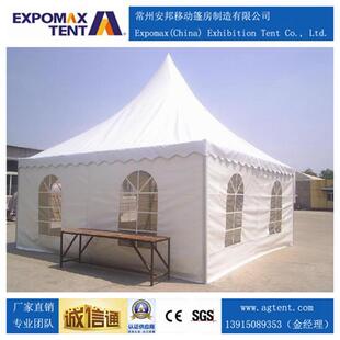 厂家批发活动篷房尖顶篷房4米四角顶安邦大型篷房帐篷四角帐篷