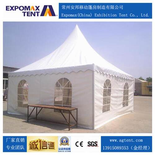 厂家批发活动篷房尖顶篷房4米四角顶安邦大型篷房帐篷四角帐篷