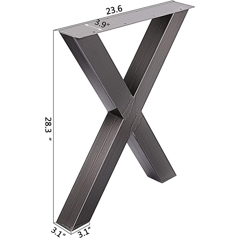 厂家直销铁艺五金家具金属桌脚架桌脚支架办公桌桌腿批发